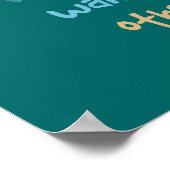 Het lopen van Elk ander Inspirerend Citaat van het Poster (Hoek)