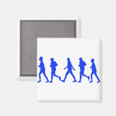Het lopen van het Jogging Walking Magneet (Voorkant / Achterkant)