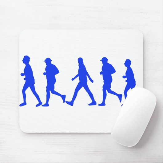 Het lopen van het Jogging Walking Muismat (Met muis)