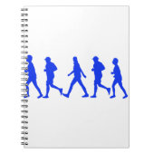 Het lopen van het Jogging Walking Notitieboek (Voorkant)