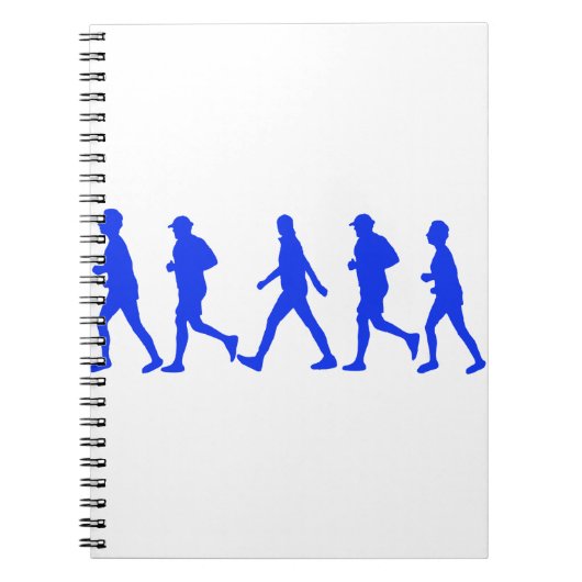 Het lopen van het Jogging Walking Notitieboek (Voorkant)
