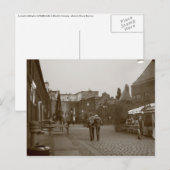 Het lopen van minnaars briefkaart (Voorkant / Achterkant)