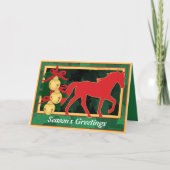 Het Lopen van Tennessee van de Klokken van de ar Feestdagen Kaart (Voorkant)