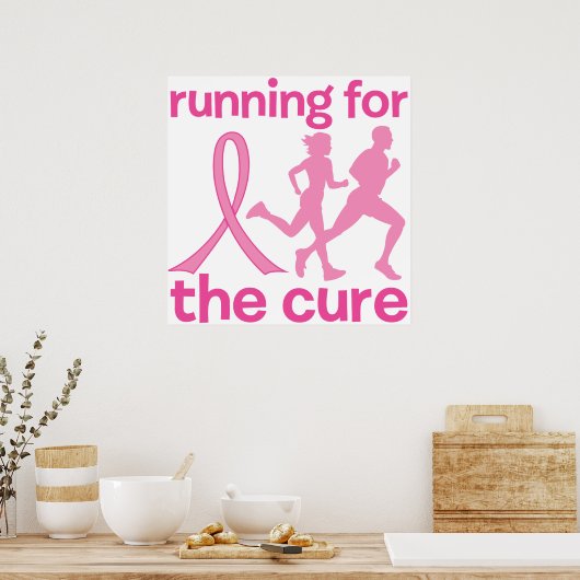 Het lopen voor de kuur poster (Keuken)