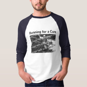 Het lopen voor een Cure T-shirt