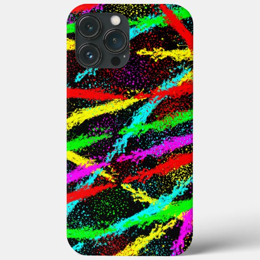 Het lopende Hoesje-Mate iPhoneGeval Splatter Case-Mate iPhone Case (Achterkant)