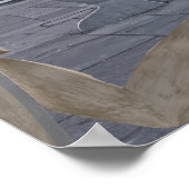 Het lopende Poster van Klokken Druk (Hoek)