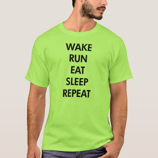 Het lopende Shirt van de Motivatie (Voorkant)