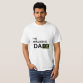 Het lopende vader ontwerp t-shirt (Voorkant volledig)