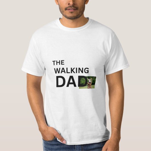 Het lopende vader ontwerp t-shirt (Voorkant)