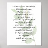 Het lordgebed poster (Voorkant)