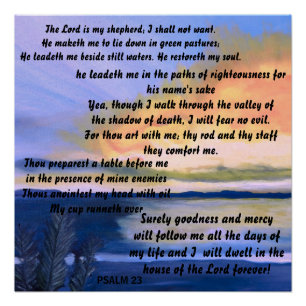 HET LORDS PRAYER Glossy Poster