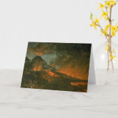Het Losbarsten van de Vesuvius Kaart (Gele Bloem)