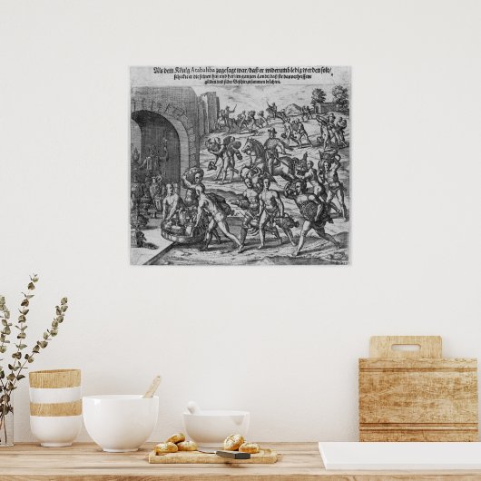 Het losgeld poster (Keuken)