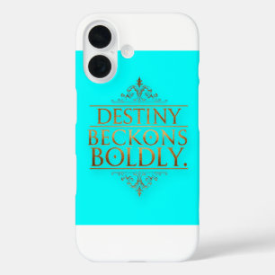 het lot bekent moed iPhone 16 hoesje