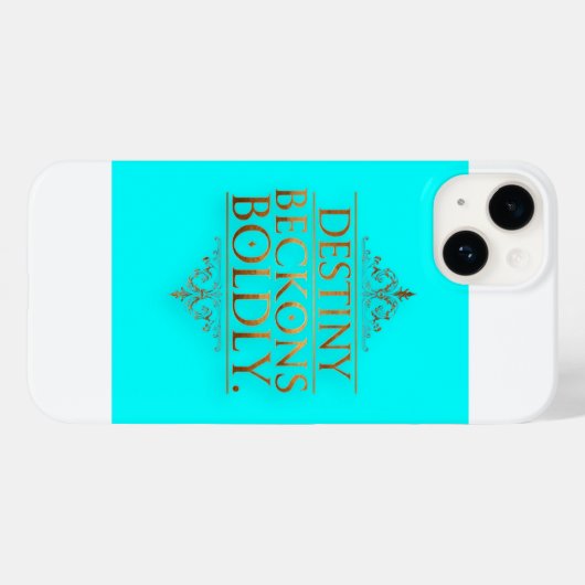 het lot bekent moed Case-Mate iPhone case (Achterkant (horizontaal))