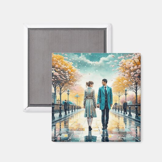 Het lot bracht ons samen magneet (Voorkant / Achterkant)