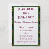 Het Lot Savvy van het Patroon van de Ballons van Kaart (Voorkant)