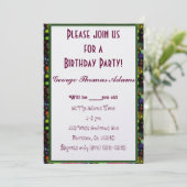 Het Lot Savvy van het Patroon van de Ballons van Kaart (Staand voorkant)