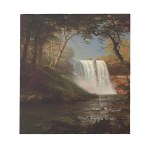Het Lot van Albert Bierstadt Painting Forest Water Notitieblok