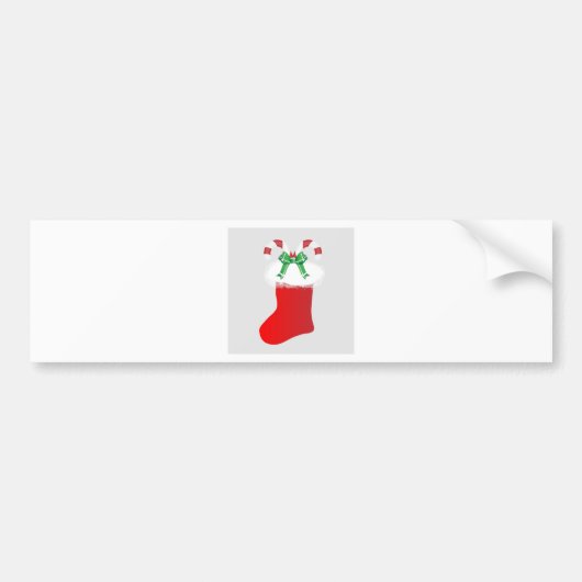 Het Lot van de Vrede van het Riet van het Snoep va Bumpersticker (Voorkant)