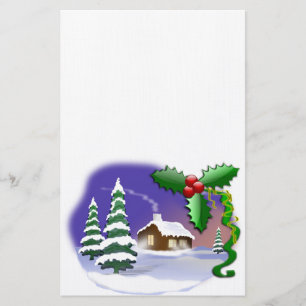 Het Lot van de Vrede van Kerstmis van het Huis van Briefpapier