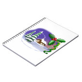 Het Lot van de Vrede van Kerstmis van het Huis van Notitieboek (Linkerzijde)