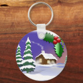 Het Lot van de Vrede van Kerstmis van het Huis van Sleutelhanger (Voorkant)