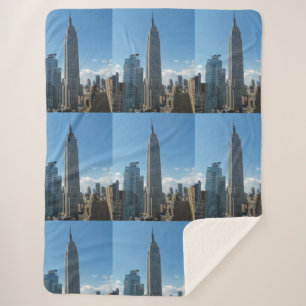Het Lot van het Lot van het Empire State Building Sherpa Deken