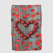 Het Lot van het Lot van het Patroon van het Golf Golfhanddoek (Voorkant)