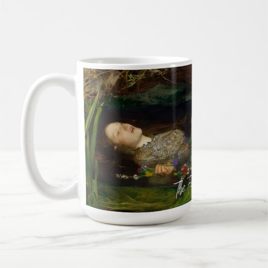 Het Lot van Ophelia Aanpasbare Tekst  Koffiemok (Links)