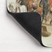 Het loterijwiel, gegraveerd door de kunstenaar, 18 muismat (Hoek)