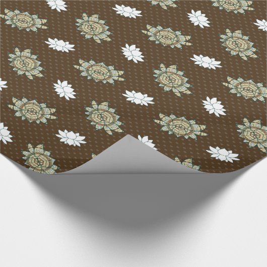 Het Lotus inpakpapier (Hoek)