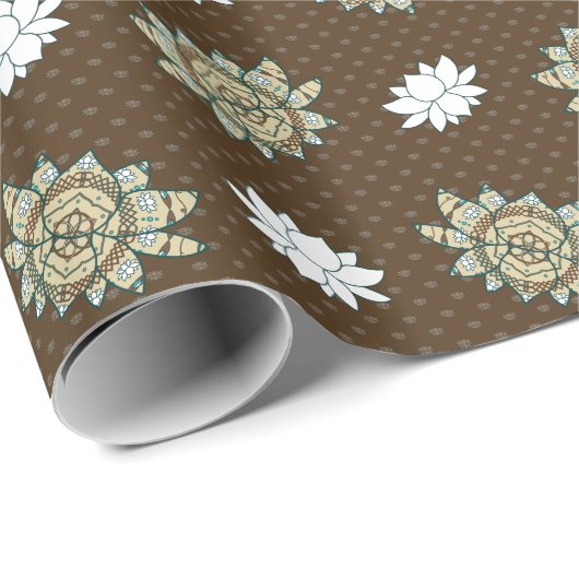 Het Lotus inpakpapier (Rol Hoek)