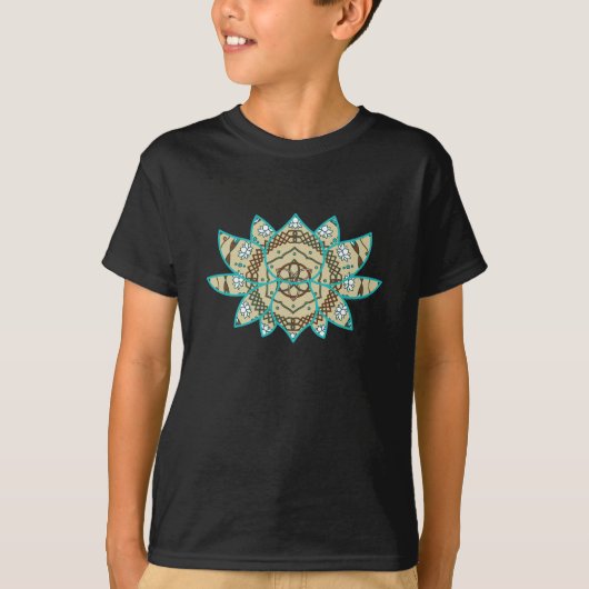Het Lotus Kind en het Baby Donkere Shirt (Voorkant)