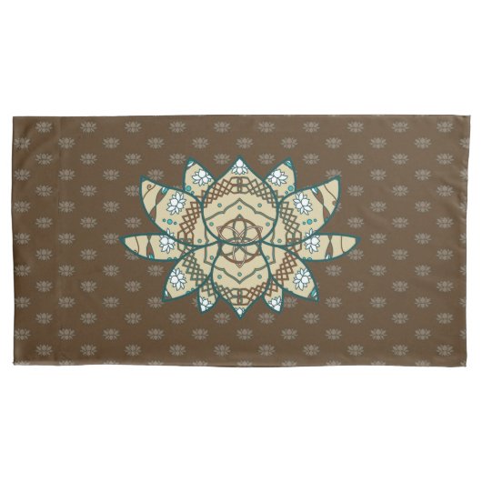Het Lotus Kussen Hoesje Kussensloop (Voorkant)