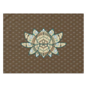 Het Lotus tafelkleed (Voorkant (Horizontaal))