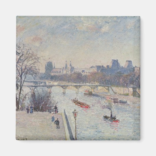 Het Louvre, 1902 Magneet (Voorkant)
