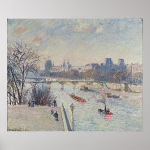 Het Louvre, 1902 Poster