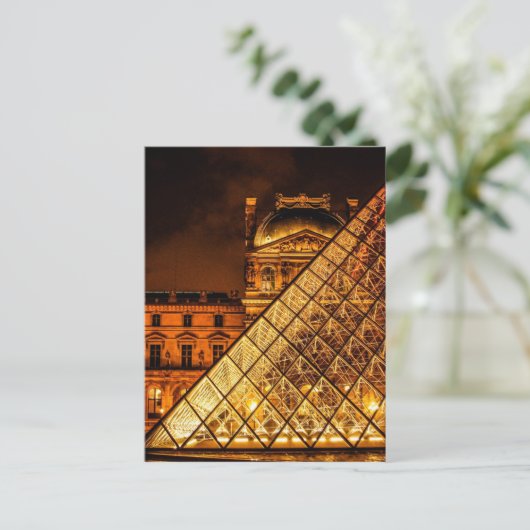 Het Louvre Briefkaart (Staand voorkant)