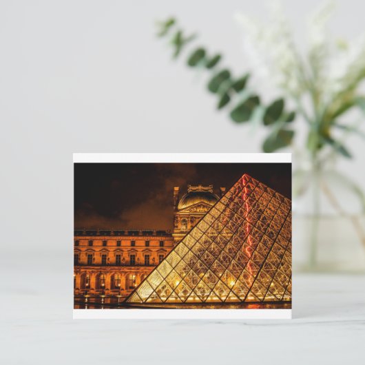 Het Louvre Briefkaart (Staand voorkant)