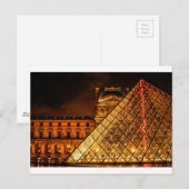 Het Louvre Briefkaart (Voorkant / Achterkant)