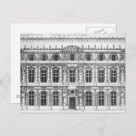 Het Louvre Briefkaart (Voorkant / Achterkant)