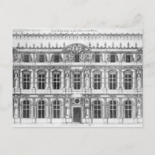 Het Louvre Briefkaart