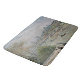 Het Louvre, de lente van Camille Pissarro Badmat (Gekanteld)