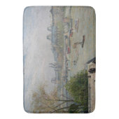 Het Louvre, de lente van Camille Pissarro Badmat (Voorkant Verticaal)