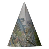 Het Louvre, de lente van Camille Pissarro Feesthoedjes (Achterkant)