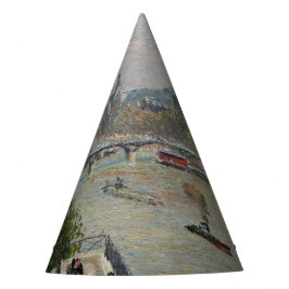 Het Louvre, de lente van Camille Pissarro Feesthoedjes