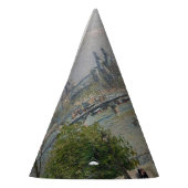 Het Louvre, de lente van Camille Pissarro Feesthoedjes (Links)