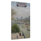 Het Louvre, de lente van Camille Pissarro Klembord (Rechts)